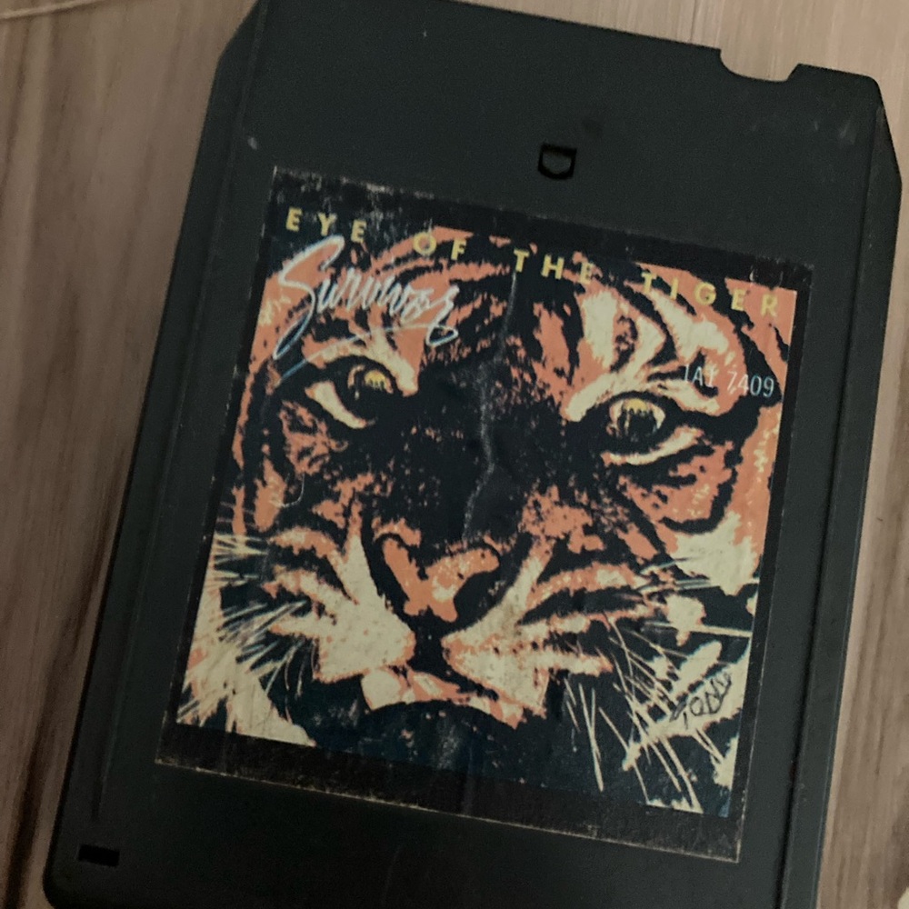 Survivor: Eye of the Tiger   8 Track Tape,  Hard Rock,  RARE